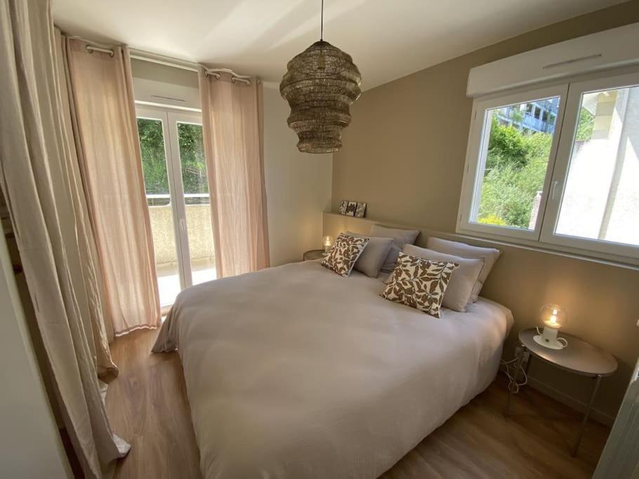 Magnifique Appart Renove Evian Duplex Vue Lac 8 Pers Esterno foto