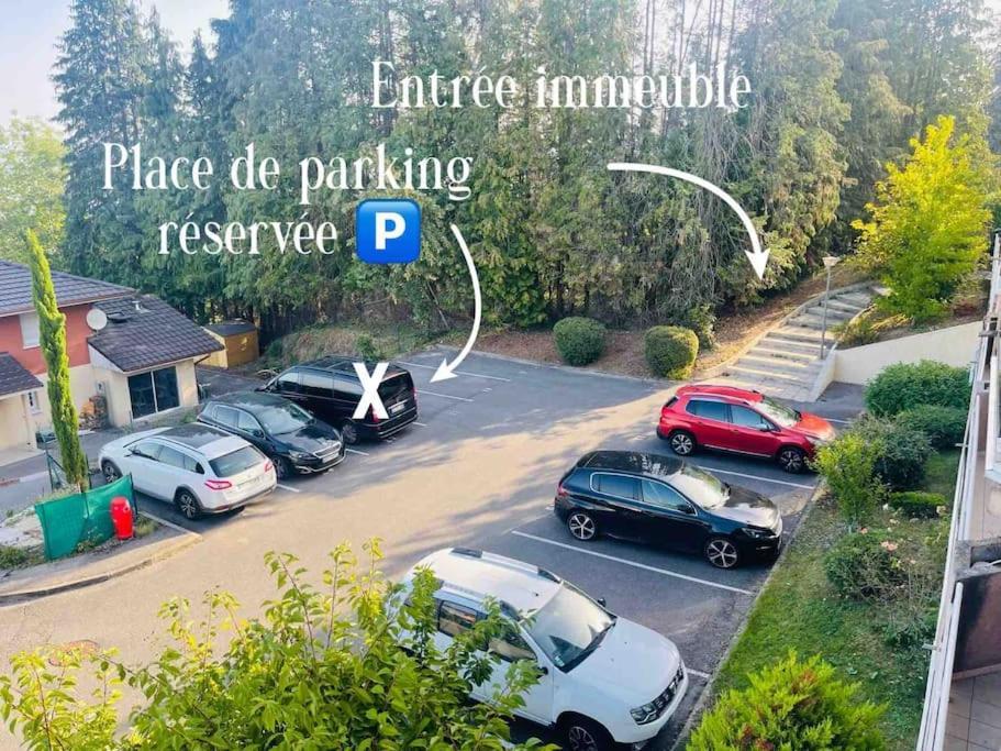 Magnifique Appart Renove Evian Duplex Vue Lac 8 Pers Esterno foto